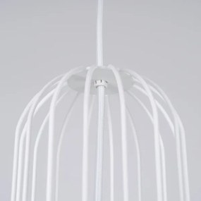 Sollux SL.1335 - Lampadario a sospensione con filo BRINA 3xG9/8W/230V bianco