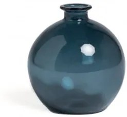 Vaso in vetro riciclato Kimma Blu Pacífico - Sklum