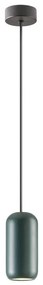 Redo 01-3475 - Lampadario a sospensione con filo BOOM 1xGU10/10W/230V diametro 7,6 cm verde