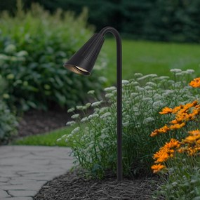 Lindby lampada con picchetto Sorvete, nero, metallo, altezza 62 cm