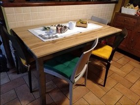 Tavolo da pranzo allungabile moderno  160 x 80