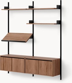 Scaffale grande da parete con armadietti Living