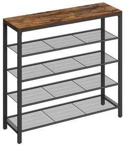 Scarpiera DAVOR marrone/nera