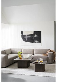 Tavolino marrone scuro in rovere ø 60 cm Sullivan - Rowico