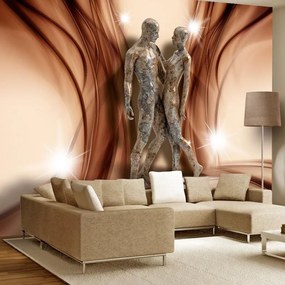 Fotomurale adesivo  Stone couple  Larghezza x Altezza Home decor 441x315