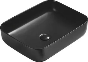 Mexen Carla lavabo da appoggio 50 x 39 cm, nero opaco - 21555085