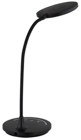 Globo 58483 - Lampada da tavolo touch dimmerabile KENNY LED/12W/230V nera