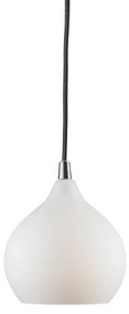 Markslöjd - Vättern Lampada a Sospensione 12 cm Steel/White Markslöjd