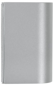 Applique da Esterno Bidirezione IP65 GU10 Stondata - Grigio