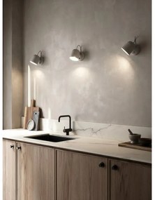 DFTP by Nordlux - Faretto da parete orientabile con porta USB ANGLE 1xGU10/25W/230V