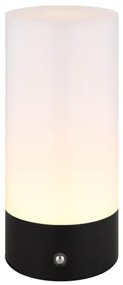 Globo 21040SRGB - Lampada da tavolo LED RGB touch LEX 1,8W/5V 1500mAh nera
