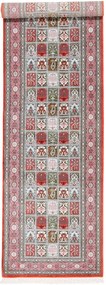 Ghom Tappeto 80x300 (Iran) Annodato A Mano