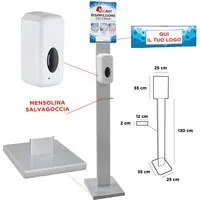 Piantana Con Dispenser Automatico Dispenser 1000 Ml