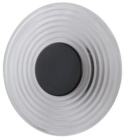 Searchlight 32210CL - Applique da parete dimmerabile CLEO LED/9,4W/230V, nero