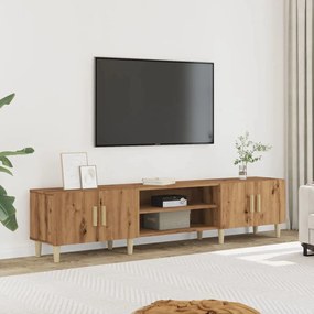 Mobile Tv Rovere Artigianale 180x31,5x40 Cm İn Truciolato /