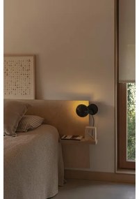 FARO 56100 - Lampada da tavolo con morsetto 2in1 BELA 1xE27/15W/230V nero