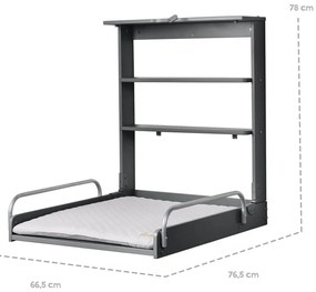 Fasciatoio sospeso antracite Roba style - Roba
