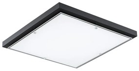 Argon 1826 - Plafoniera CARLSON 4xE27/15W/230V 60x60 cm nero