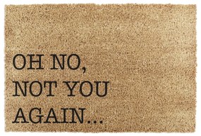 Zerbino in cocco 40x60 cm Oh No Not You Again - Artsy Doormats