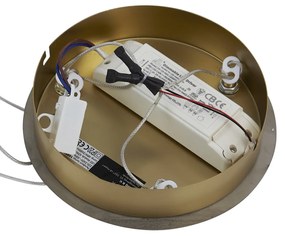 Lampada a sospensione di design oro dimmerabile a 3 livelli - Organico