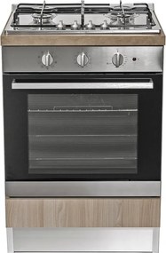 Base Luna kit forno da montare olmo L 60 x H 88 x P 60 cm