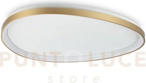 Gemini plafoneira 42 w on-off 4550 lm 4000 k ottone