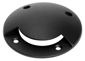 Faretto Carrabile Monodirezione MR16 IP67 Acciaio INOX 12/24V Nero Colore Nero