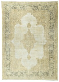 Kerman Tappeto 350x260 Beige (Iran) Annodato A Mano