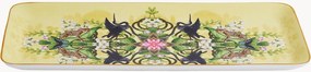 Vassoio rettangolare in Fine Bone China Wonderlust Waterlily