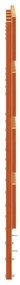 Testiera marrone cera 180 cm in legno massello di pino
