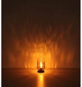 Globo 16046TS - Lampada da tavolo DARINA 1xE27/60W/230V grigio