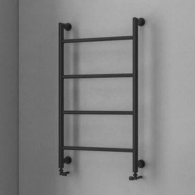 Termoarredo scaldasalviette 900x560mm nero opaco KAM-D6009N - KAMALU