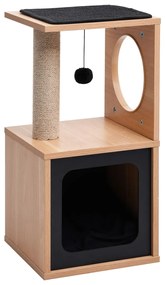 Albero per gatti con tappeto tiragraffi in sisal 60 cm