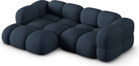 Divano angolare blu scuro (con penisola a sinistra/con chaise lounge) Loretto – Cosmopolitan Design