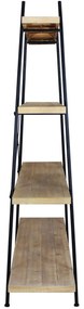SHELFY - libreria industrial in legno e acciaio