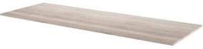 Top per lavabo Neo SENSEA L 136 x H 1.2 x P 48.5 cm beige stratificato, effetto pietra naturale