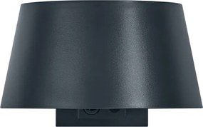 Osram - Lampada solare da parete ENDURA STYLE LED/10,1W/4,2V 2000 mAh IP54 antracite