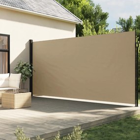 Tenda Da Sole Laterale Retrattile Beige 220x300 Cm /