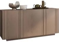 Madia credenza moderna in legno massello 3 ante 180x48x88 - Mobili 2G