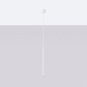 Sollux SL.1337 - Lampadario a sospensione con filo ARCHE 1xG9/8W/230V bianco