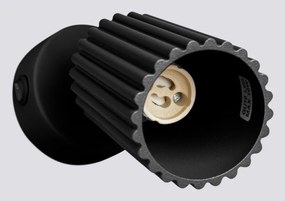 Faretto nero 8x16 cm Gleam – Sollux