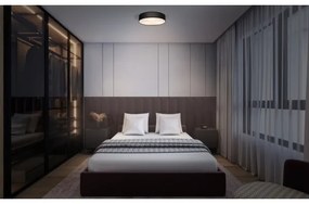 Osram - Plafoniera ORBIS PARIS 3xE27/25W/230V Ø 48 cm nero