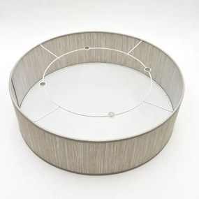 Plafoniera SIRJA 2xE27/15W/230V Ø 45 cm beige