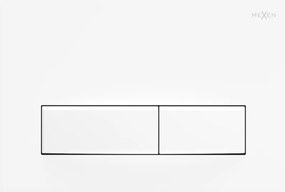 Mexen Fenix 09 pulsante di scarico, bianco opaco - 600920