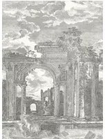 Arte International Carta da parati panoramica Rovine - Onyx