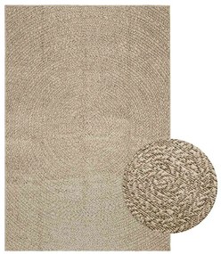 Tappeto Zızur Beige 140x200 Cm Aspetto Iuta Interni Ed Esterni /