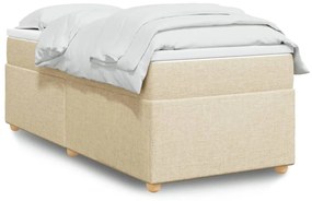 Giroletto A Molle Con Materasso Crema 90x200 Cm İntessuto /