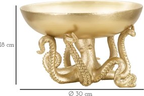 Octupus Svuota Tasche Cm Ø 30X18