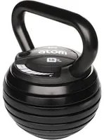 Kettlebell Regolabile Salvaspazio con Carico Pesi Variabile 3.5 a 18 kg Fitness