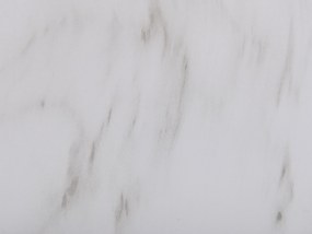 Vaso da fiori effetto marmo bianco ⌀43 cm VALTA Beliani